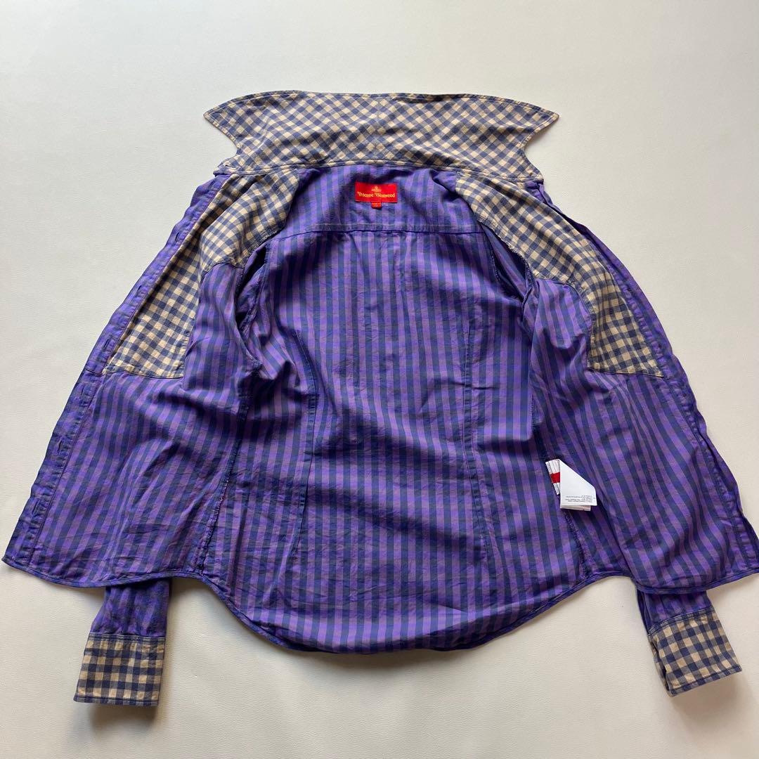 ヴィヴィアンウエストウッド ブラウス 切り替え 40