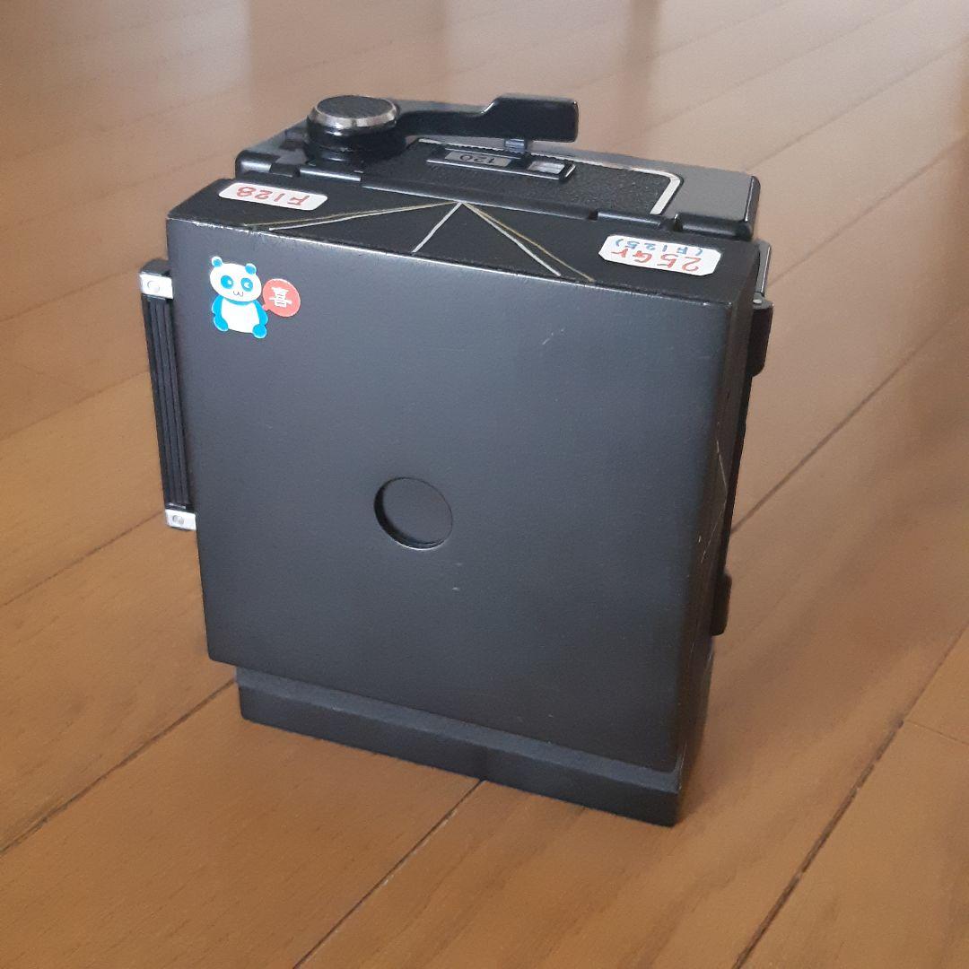 ピンホールカメラ 〈穴ガメ〉25Gr F128　　マミヤ67 SDホルダー付き