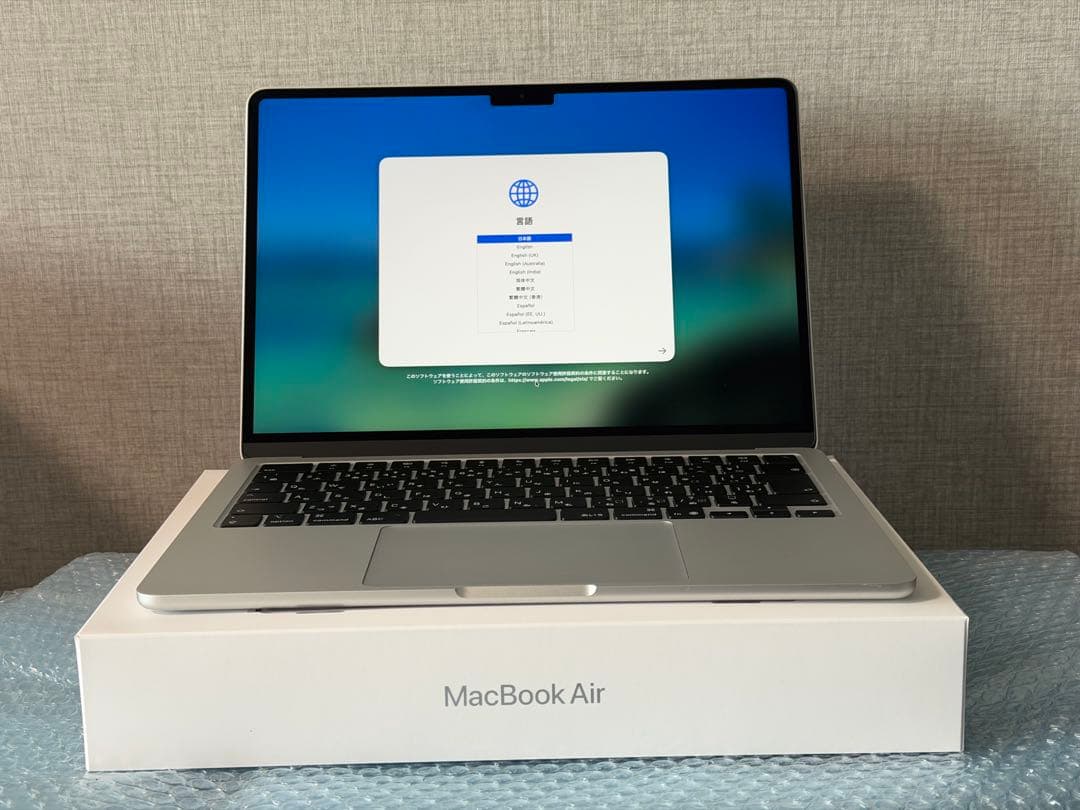 超美品！13 MacBook Air M4 16GB 256GBシルバー