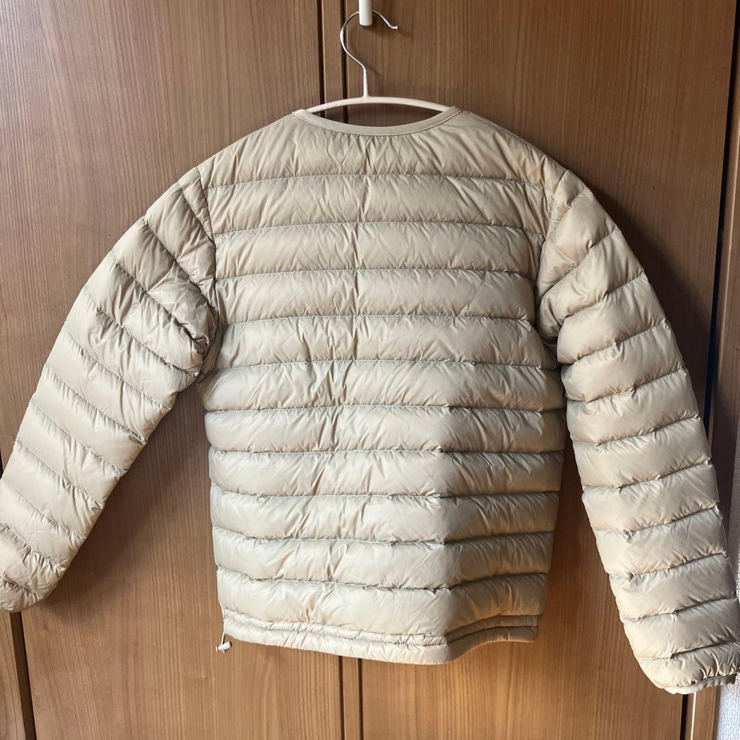 【りここ】【美品】danton ダウンジャケット　ベージュ　34