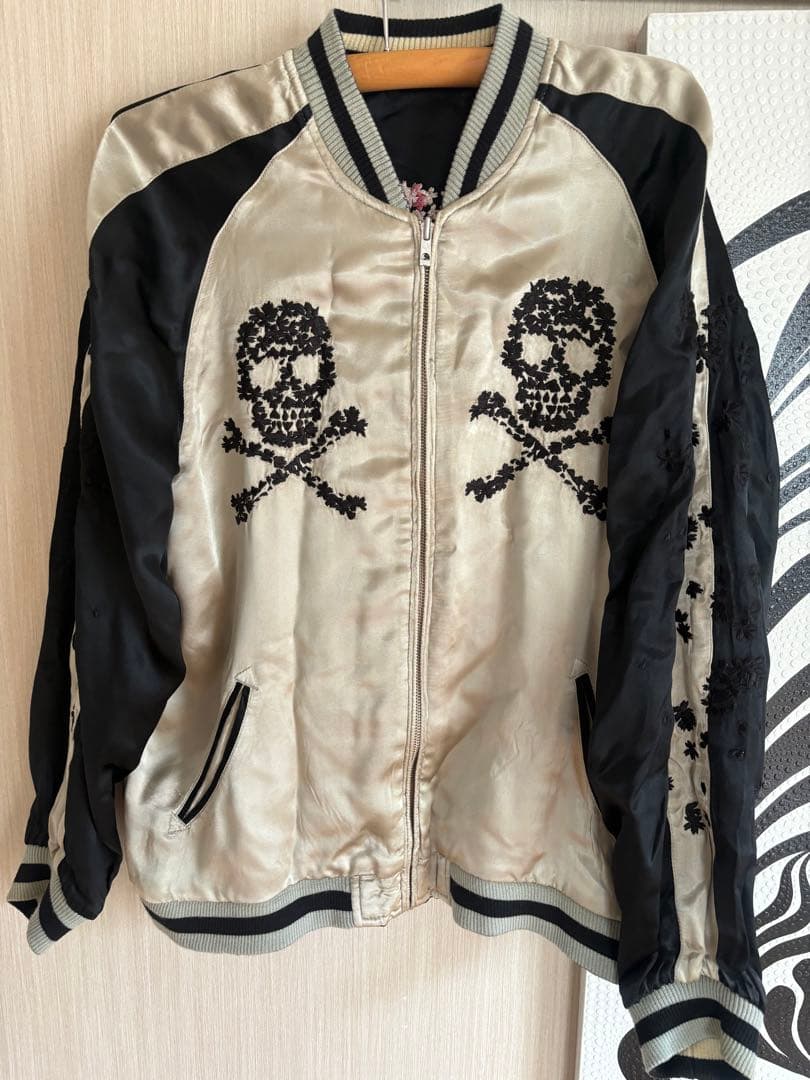 花旅楽団　スクリプト　スカジャン　ドクロ