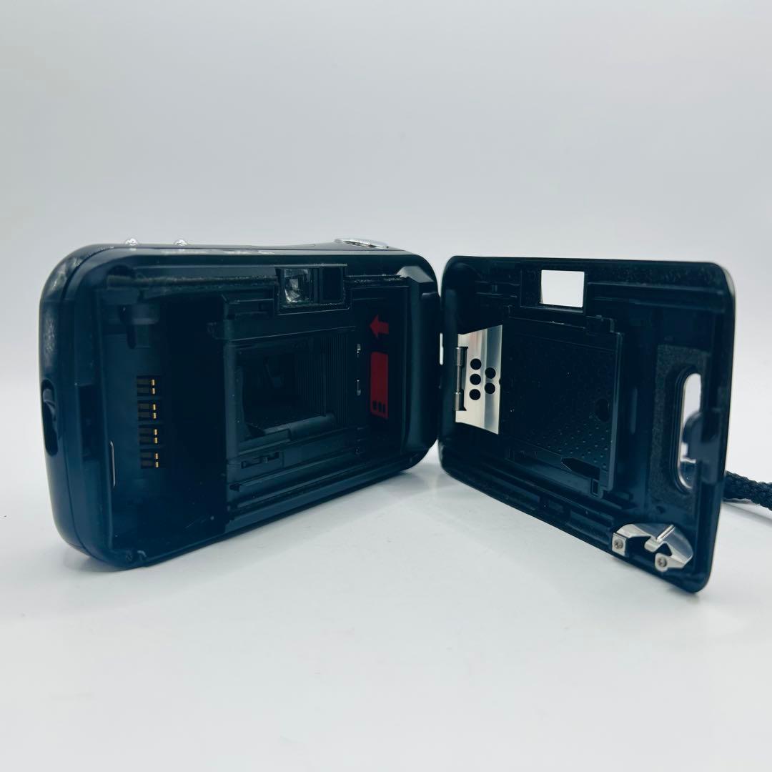 美品　OLYMPUS μ mju 初代 ブラック コンパクトフィルムカメラ