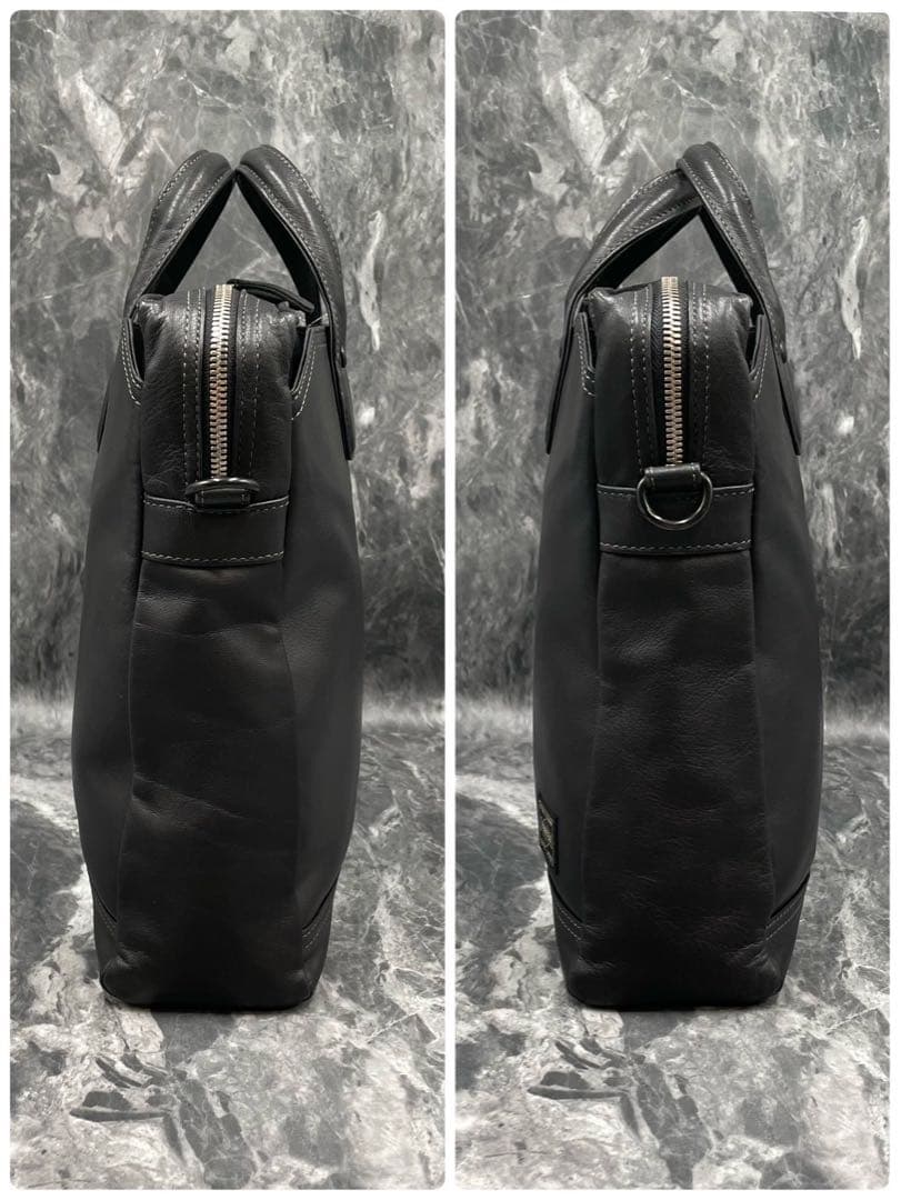 未使用級✨　PORTER ポーター ビジネスバッグ レザー 2WAY
