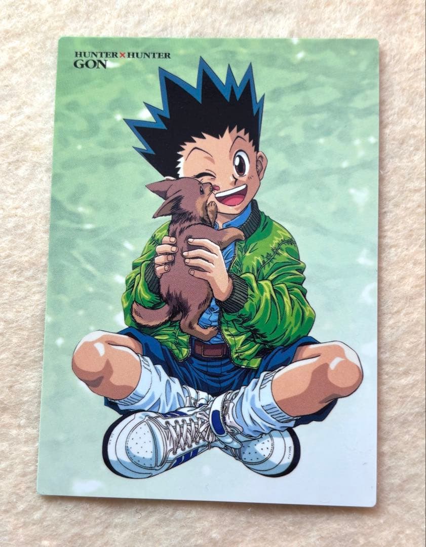 [10]HUNTER x HUNTER 旧　ゴン　カードダスマスターズ