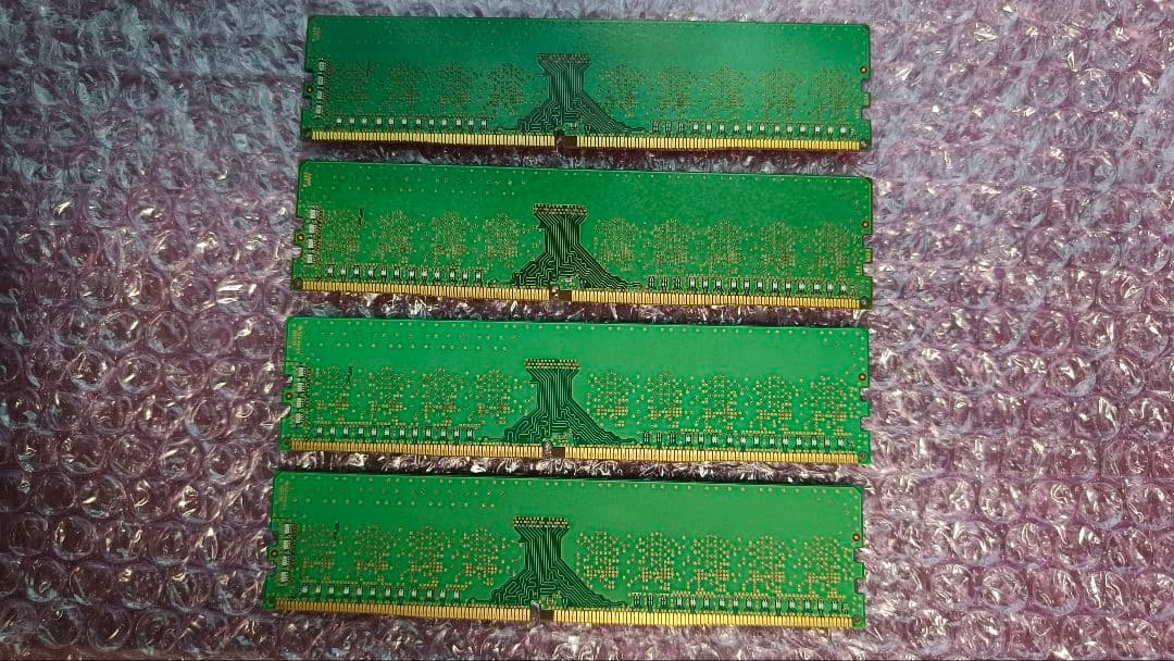 DDR4 8GBx4枚 32GB 動作確認済み ④