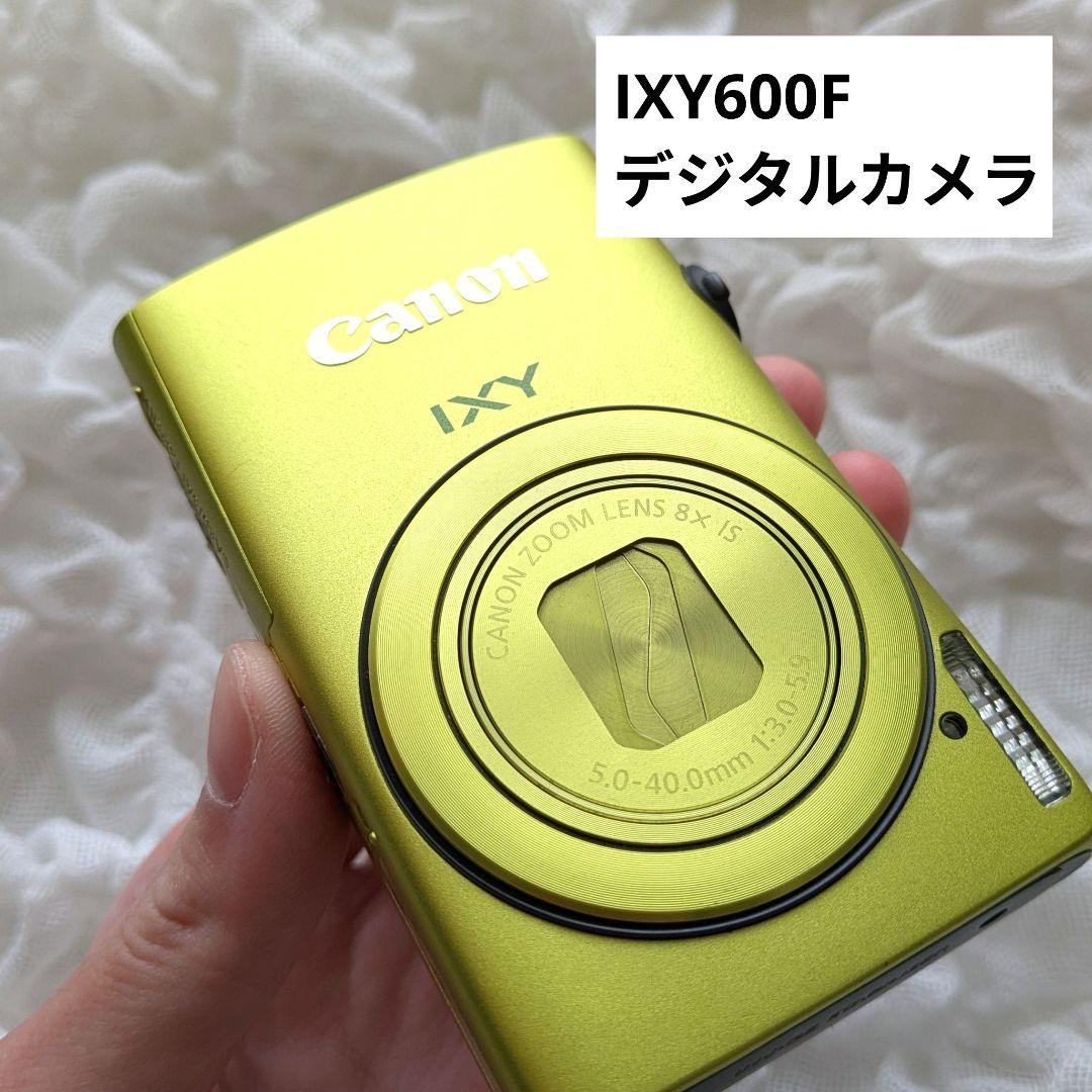 【CANON】キヤノン IXY600F コンパクトデジタルカメラ グリーン