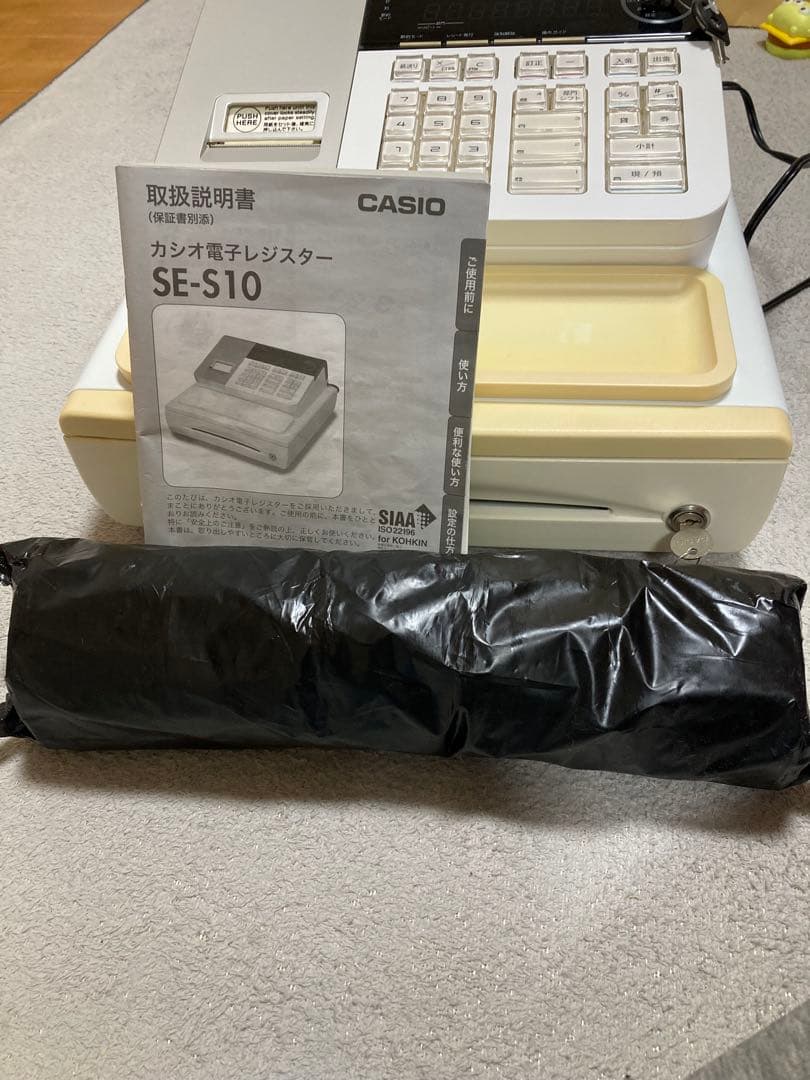 g*d様 CASIO SE-S10デジタルレジスター動作確認済み レシートロール
