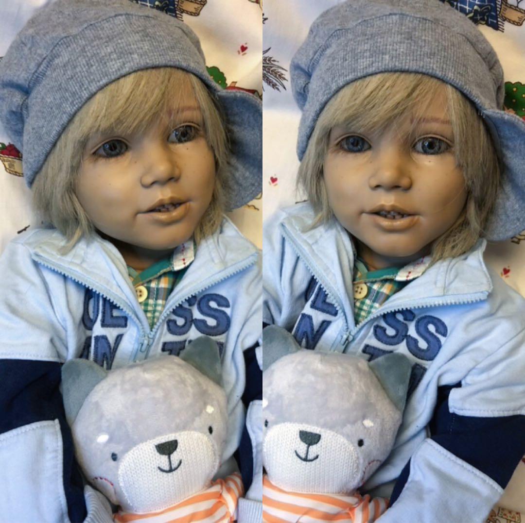 イケメンくん♡Annette Himstedt アネッテドール　リボーンドール