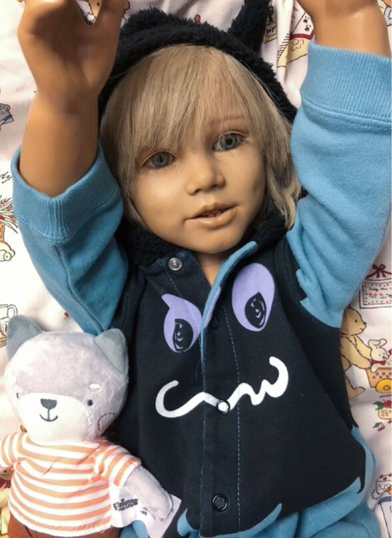 イケメンくん♡Annette Himstedt アネッテドール　リボーンドール