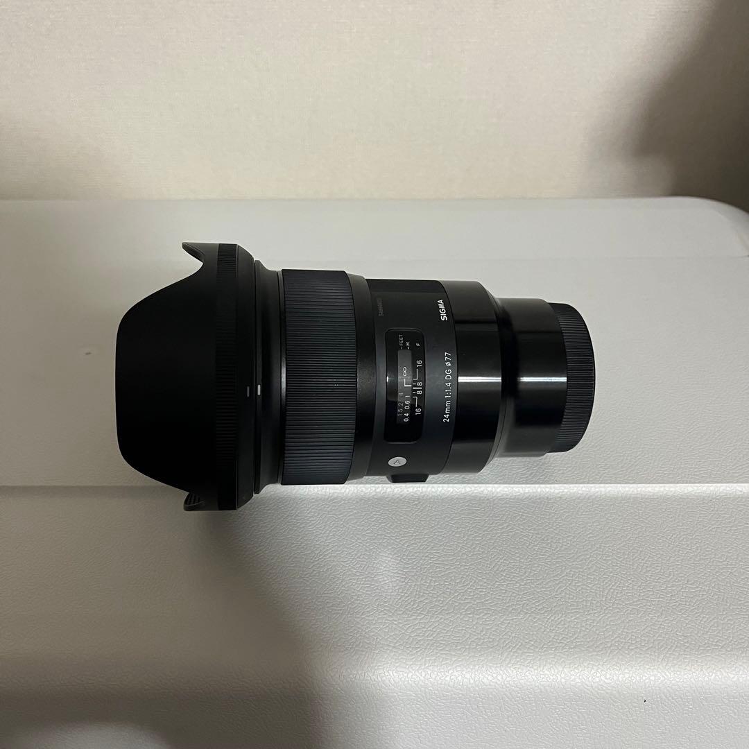 SIGMA 24mm F1.4 DG Art レンズ 77mm
