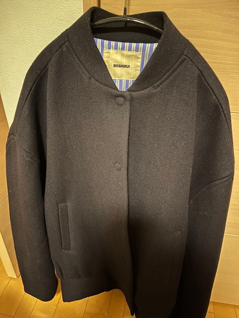 SHISHIKUI シシクイ WOOL JAK / NAVY