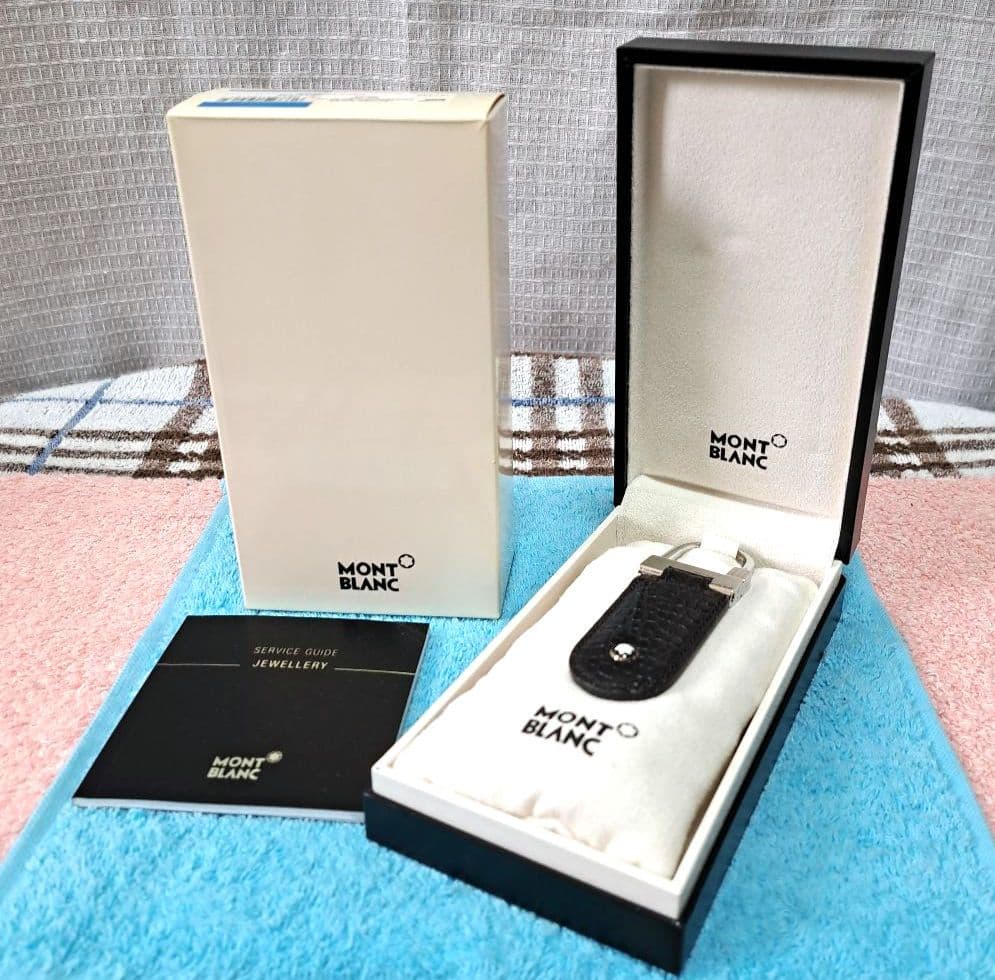 MONT BLANC/モンブラン キーホルダー 牛革 107686　キーリング