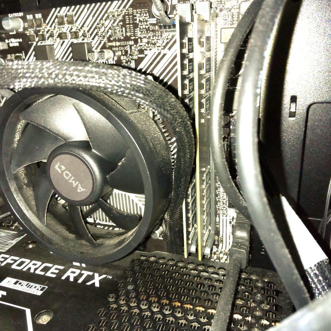 自作PC RTX3060 メモリ32GB SSD480GB