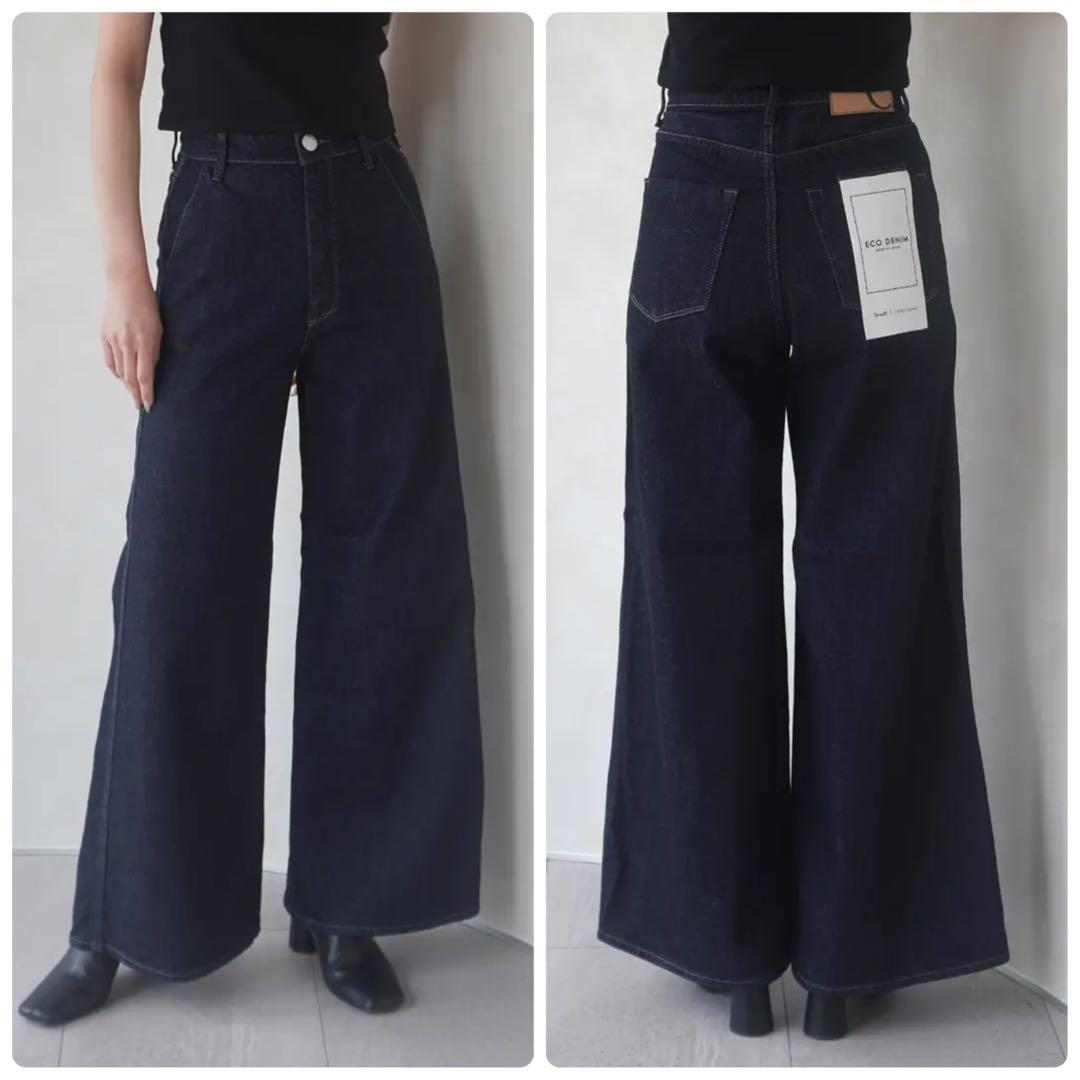 YANUK × CASA FLINE 別注フレアデニム 美脚 体型カバー 日本製