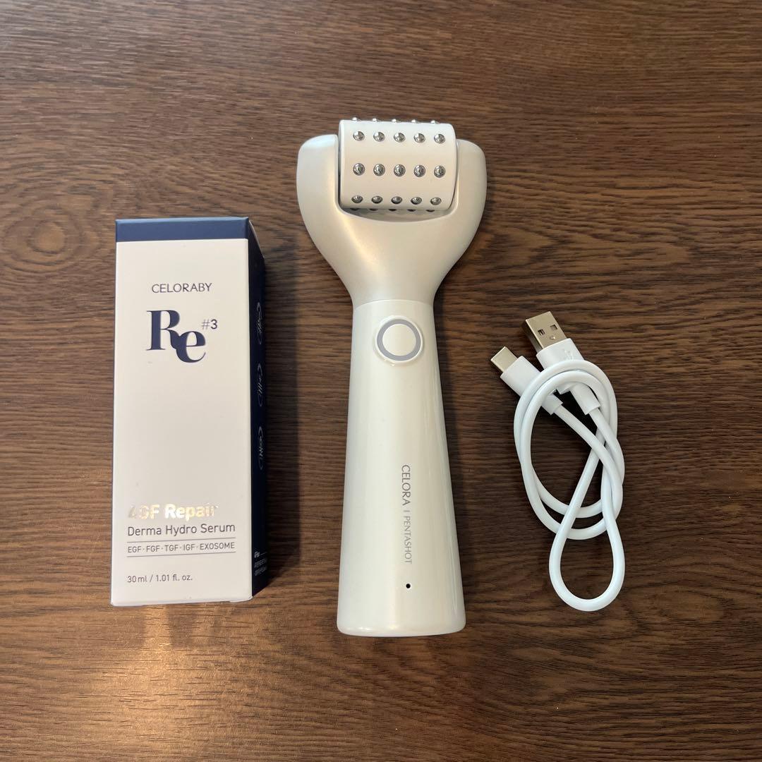 【セロラバイ】ペンタショット　美顔器　美容液付き