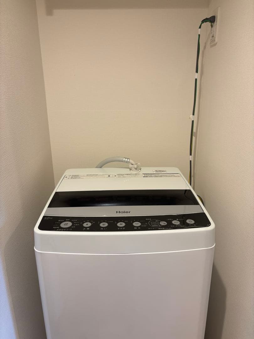 【Haier】洗濯機 全自動 4.5kg 動作確認済み