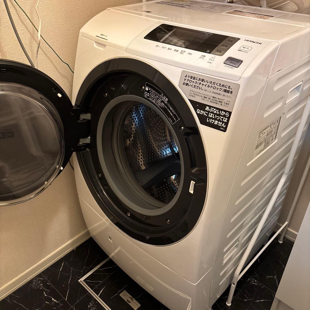 HITACHI BD-SG100CL ドラム式洗濯機 本体 ホワイト