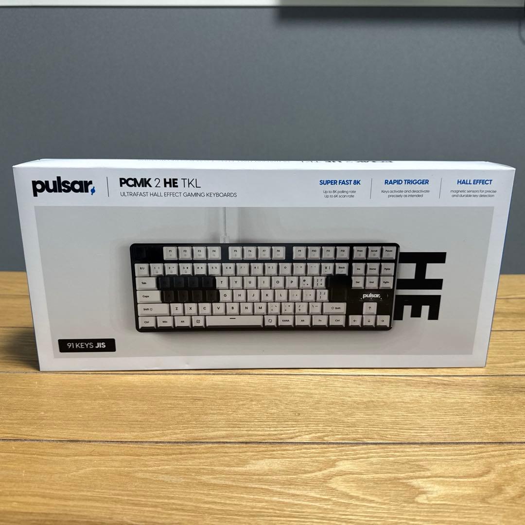 【新品未使用】pulsar PCMK 2 HE TKL 91KEYS JIS 白