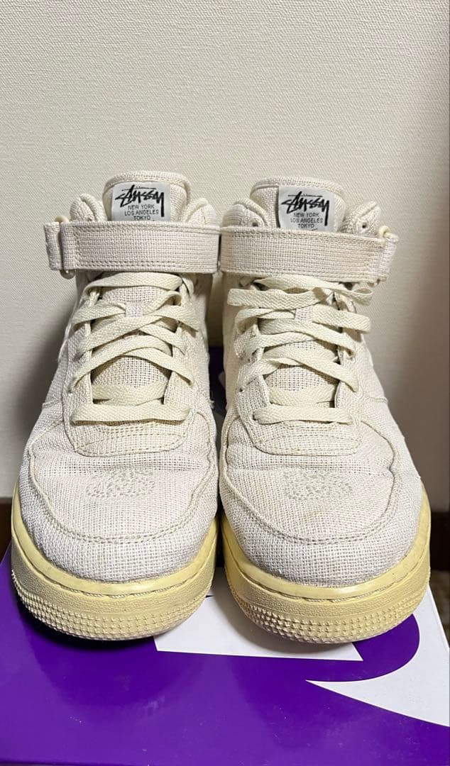 Nike x Stussy Air Force 1 Mid スニーカー