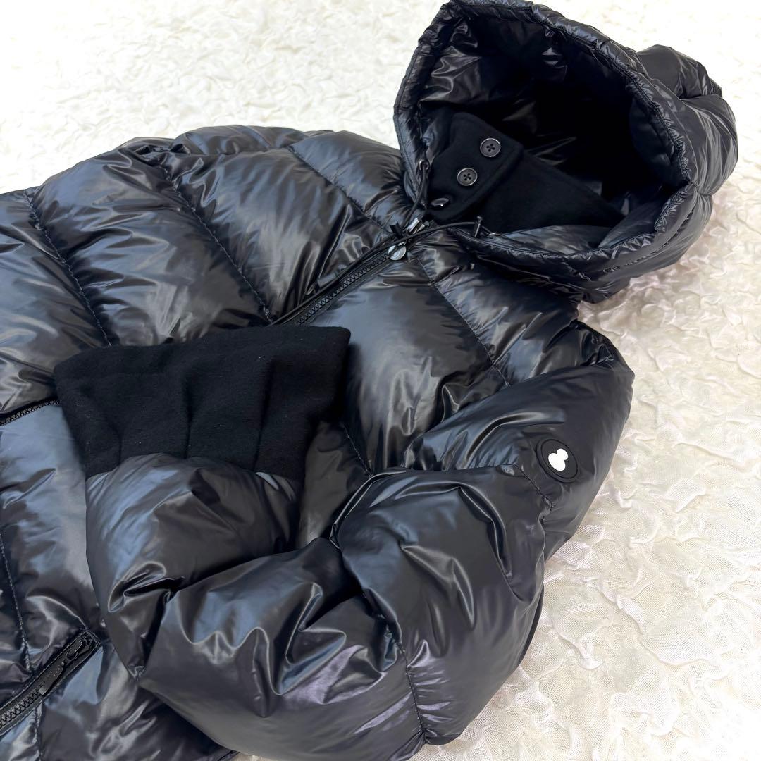 美品 MAN ダウン ジャケット コート スノーマン ニューヨークS 黒