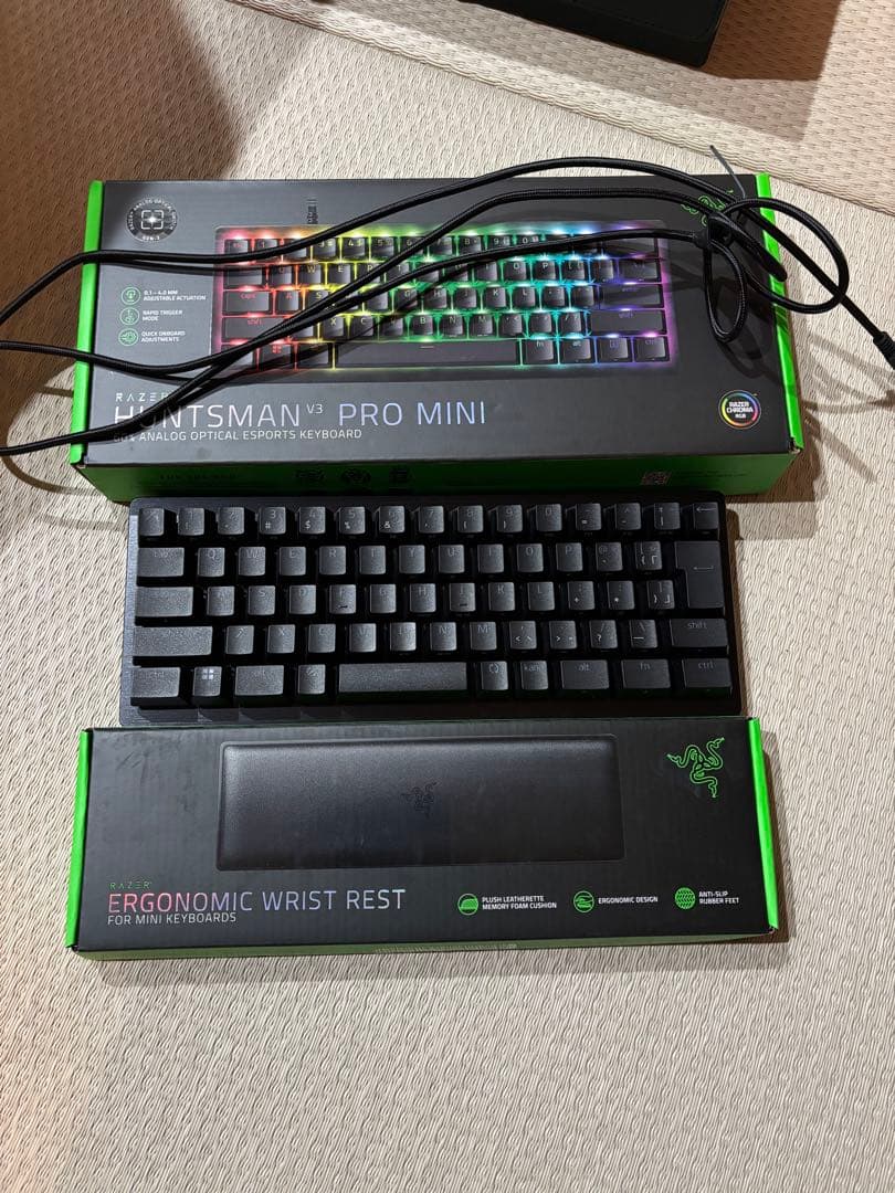 Razer Huntsman V3 Pro Mini レイザー おまけ付き