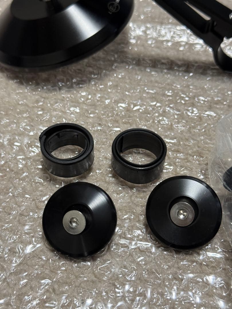 TEC製 バーエンドミラーセット