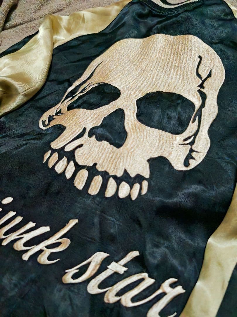 junk star 日本限定 スカジャン unisex 2面用 スカル