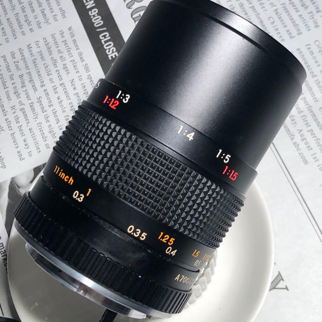 YASHICA ML MACRO 55mm f2.8 y/cマウント