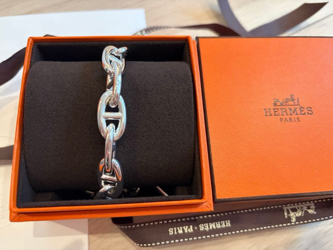 新品未使用　希少　エルメス　シェーヌダンクル　GM13コマ