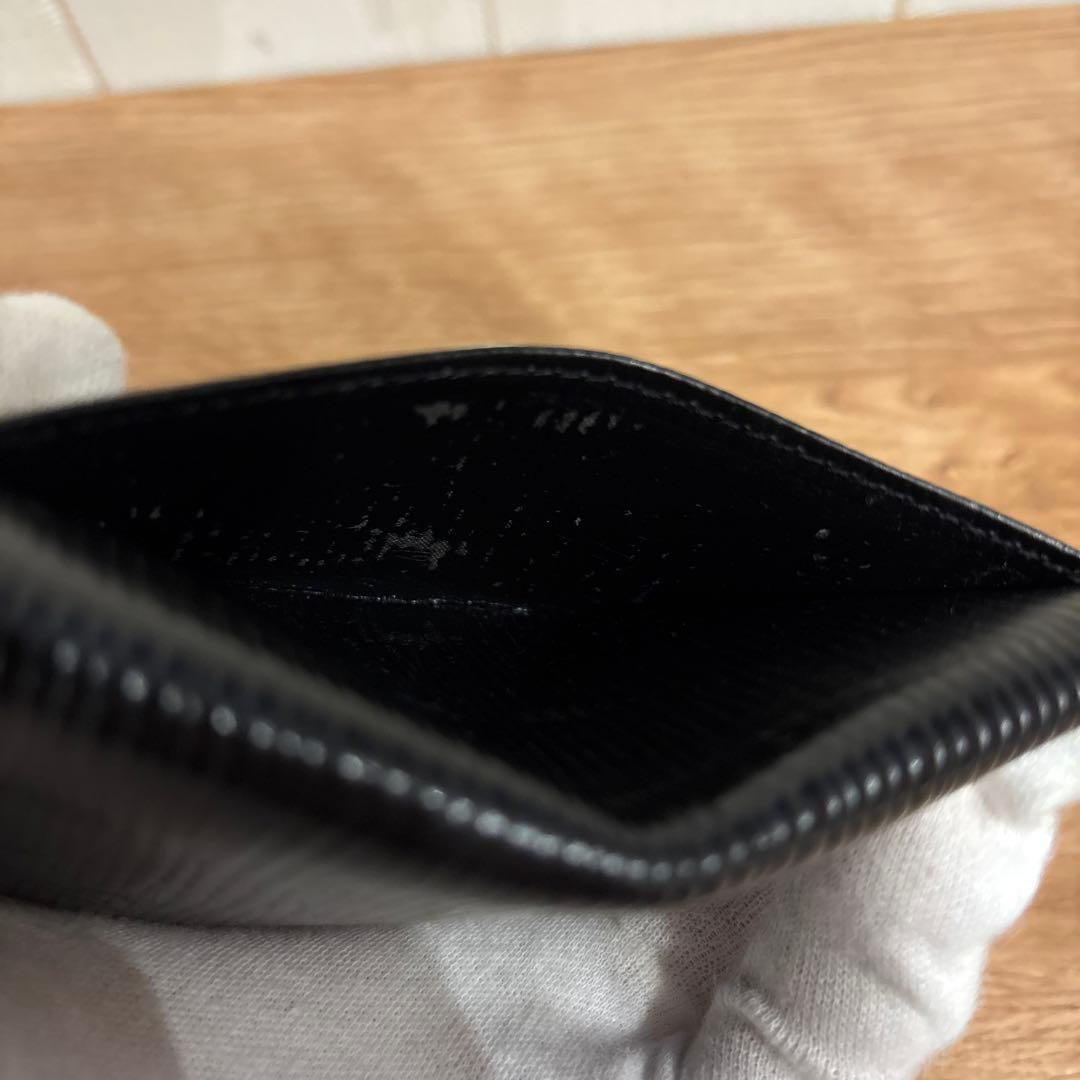 ルイヴィトン エピ 名刺入れ 名刺ケース カードケース 黒
