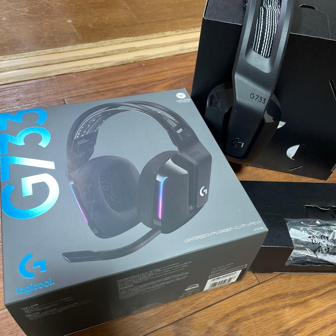 Logicool G733 ワイヤレス ゲーミングヘッドセット