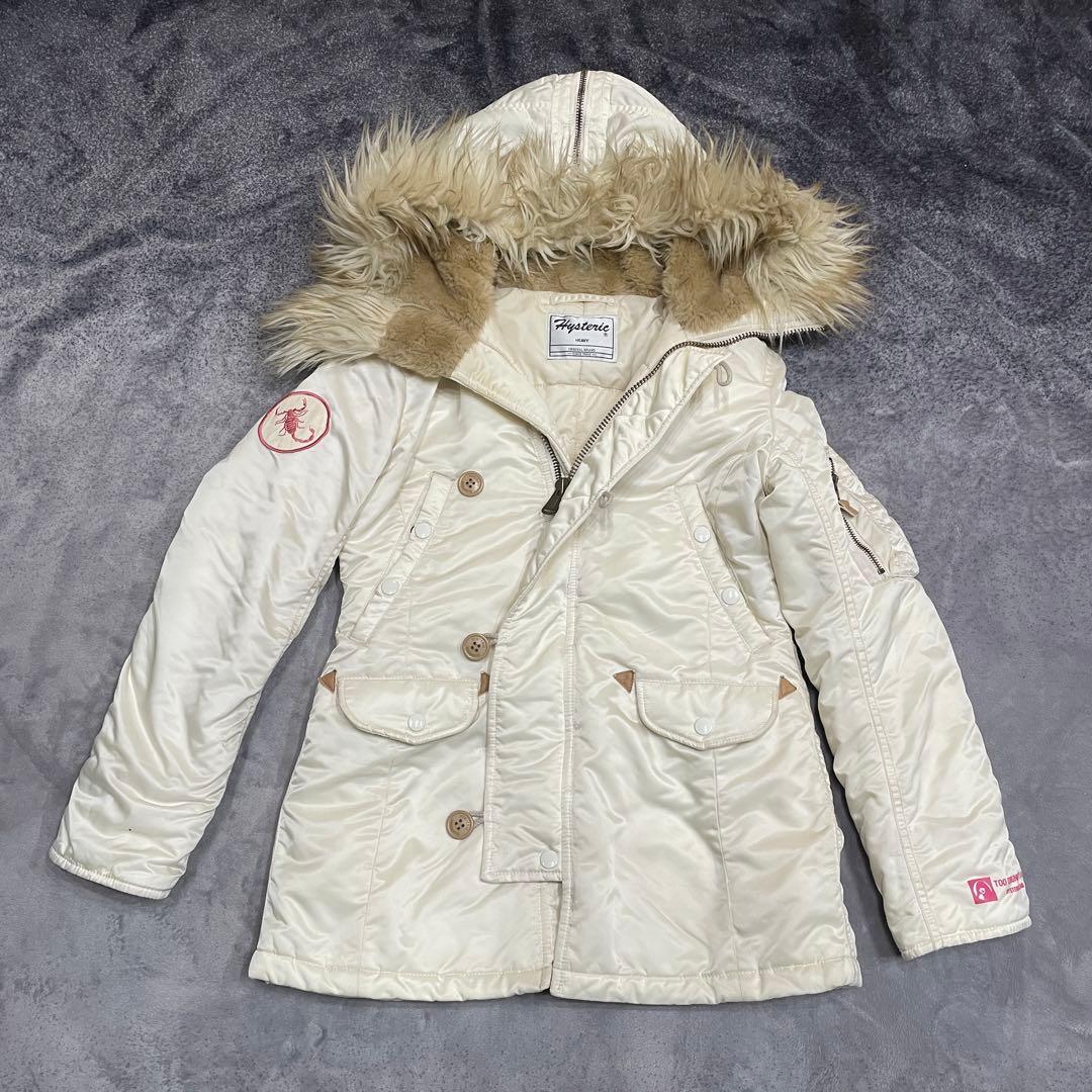 希少 00s ヒステリックグラマー N2B フライトジャケット Y2K