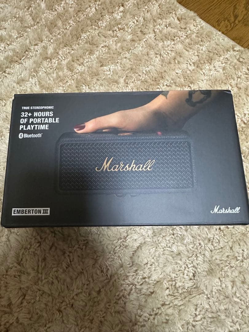 【新品未開封】Marshall Emberton III ブラック
