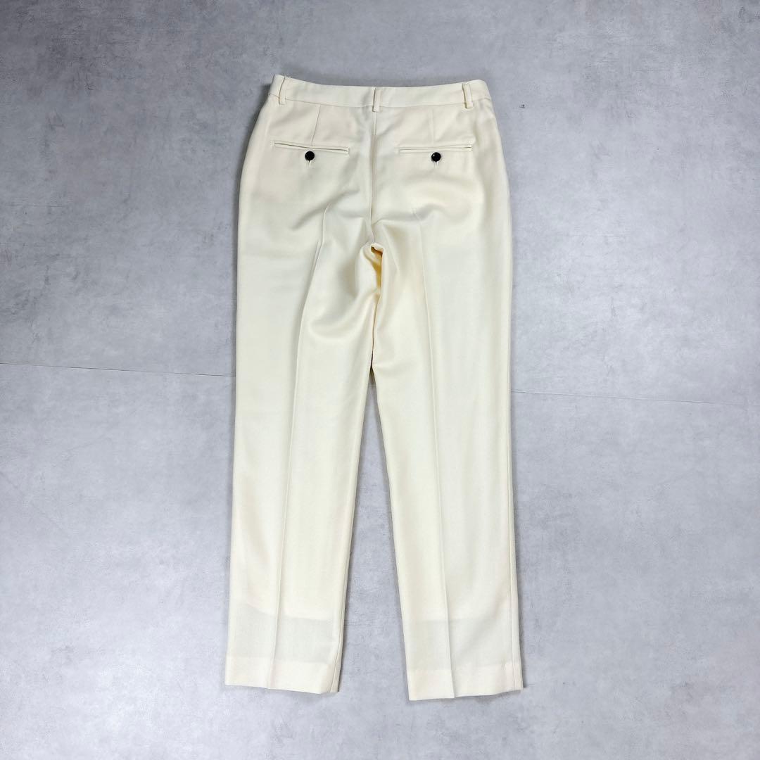 美品✨トゥモローランド　ウールサキソニー ノーカラージャケット　シガレットパンツ