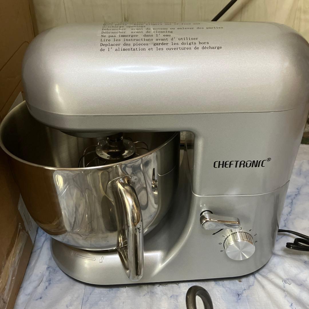 CHEFTRONIC スタンドミキサー ステンレス製ボウル