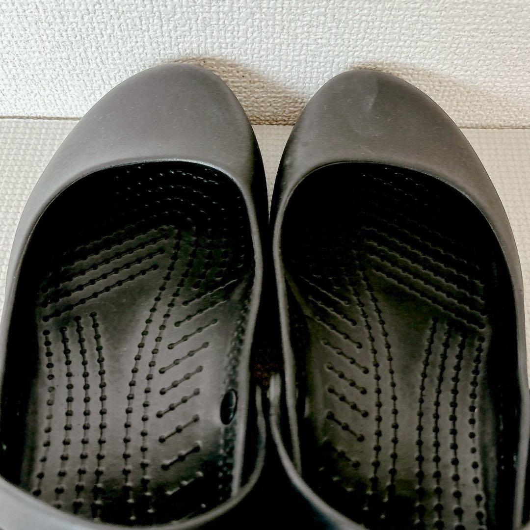 美品✨クロックス アリスワーク 黒 W9 25.0 メリージェーン
