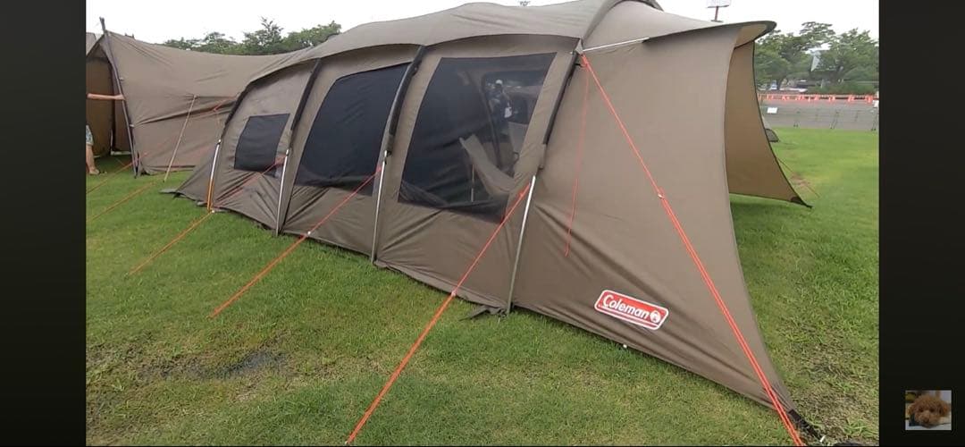 ColemanアテナLDXトンネル2ルームハウス・インナーマット付き♪