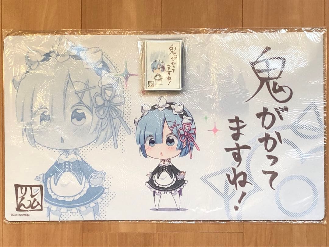 Re:ゼロから始める異世界生活 リゼロ レム スリーブ&プレイマットセット