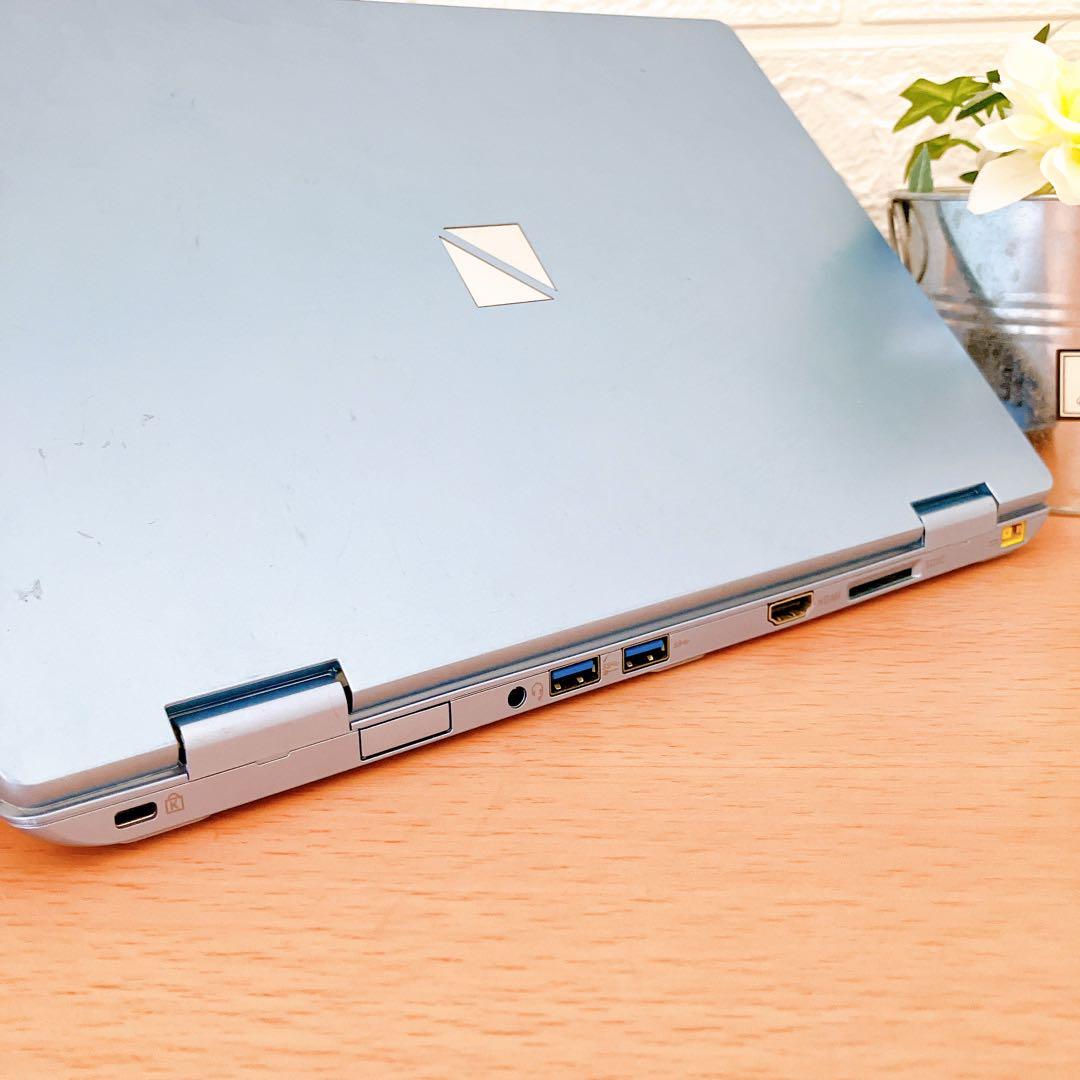 小型軽量・爆速SSD・初心者OK！Windows11青ブルーノートパソコン☆