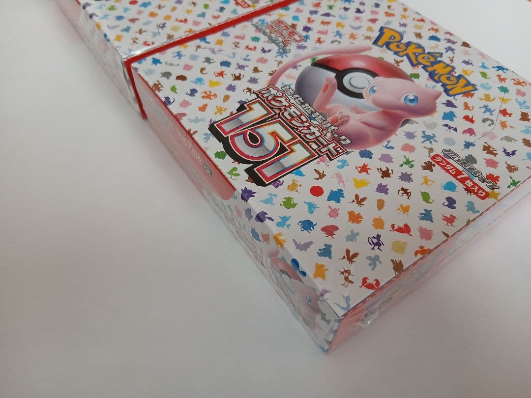 ポケモンカード 151 未開封新品 シュリンク付き 2BOX