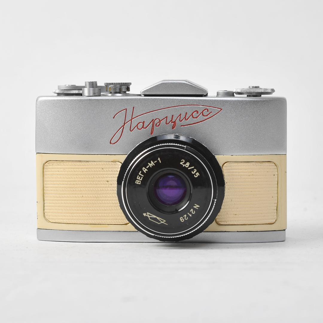 【希少】ナルシス ホワイト Narciss BEGA 小型カメラ