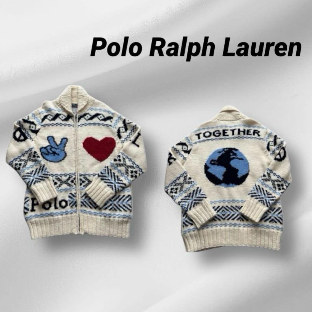 hugpeace様Polo Ralph Lauren M ニット　カーディガン