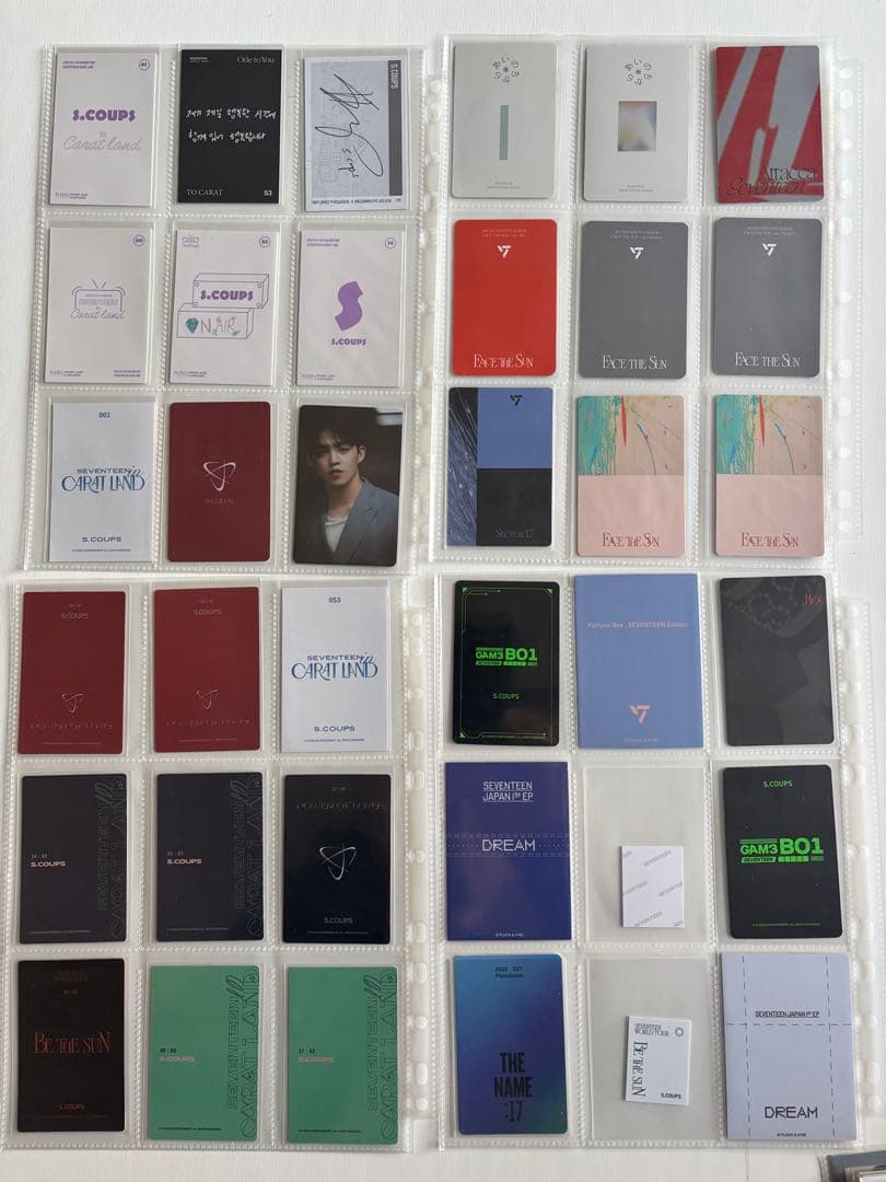 公*o様 SEVENTEEN S.COUPS エスクプス　トレカ　カード　大量