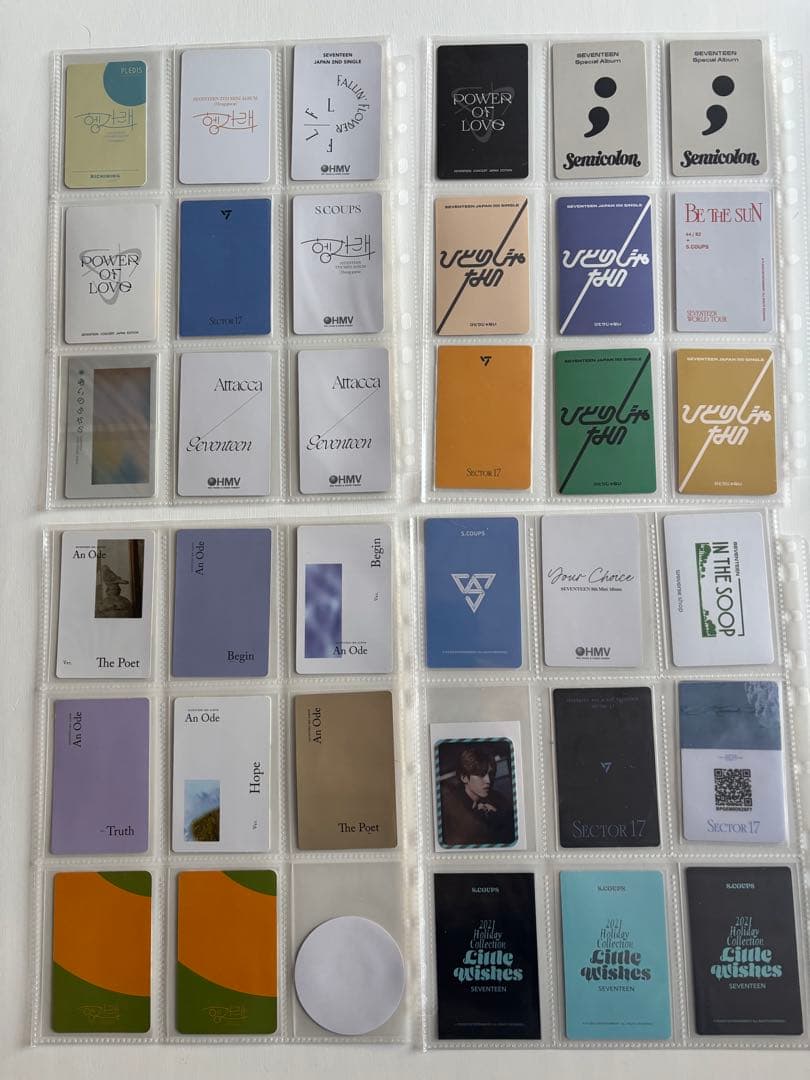 公*o様 SEVENTEEN S.COUPS エスクプス　トレカ　カード　大量
