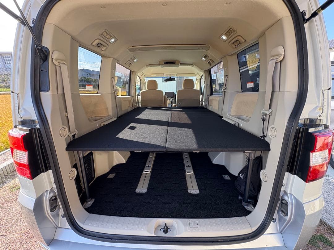 7143zebu② デリカd5 フルフラットキット