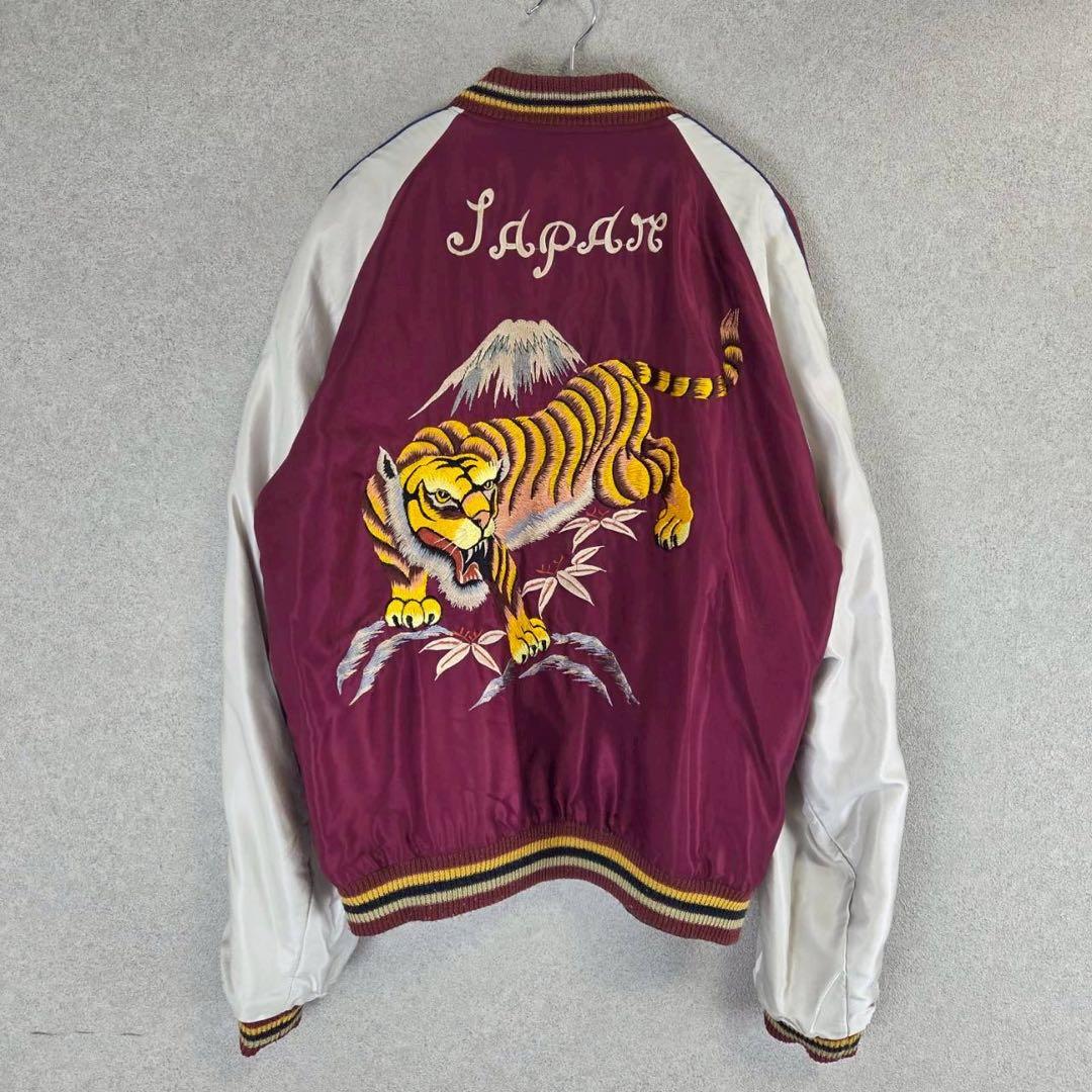 希少 TAILOR TOYO テーラー東洋 虎 鷹 刺繍 リバーシブル