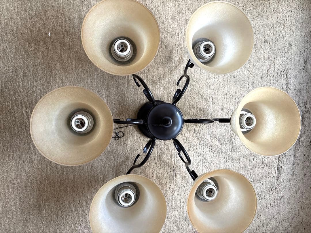 アンティーク調　シャンデリア　ライト