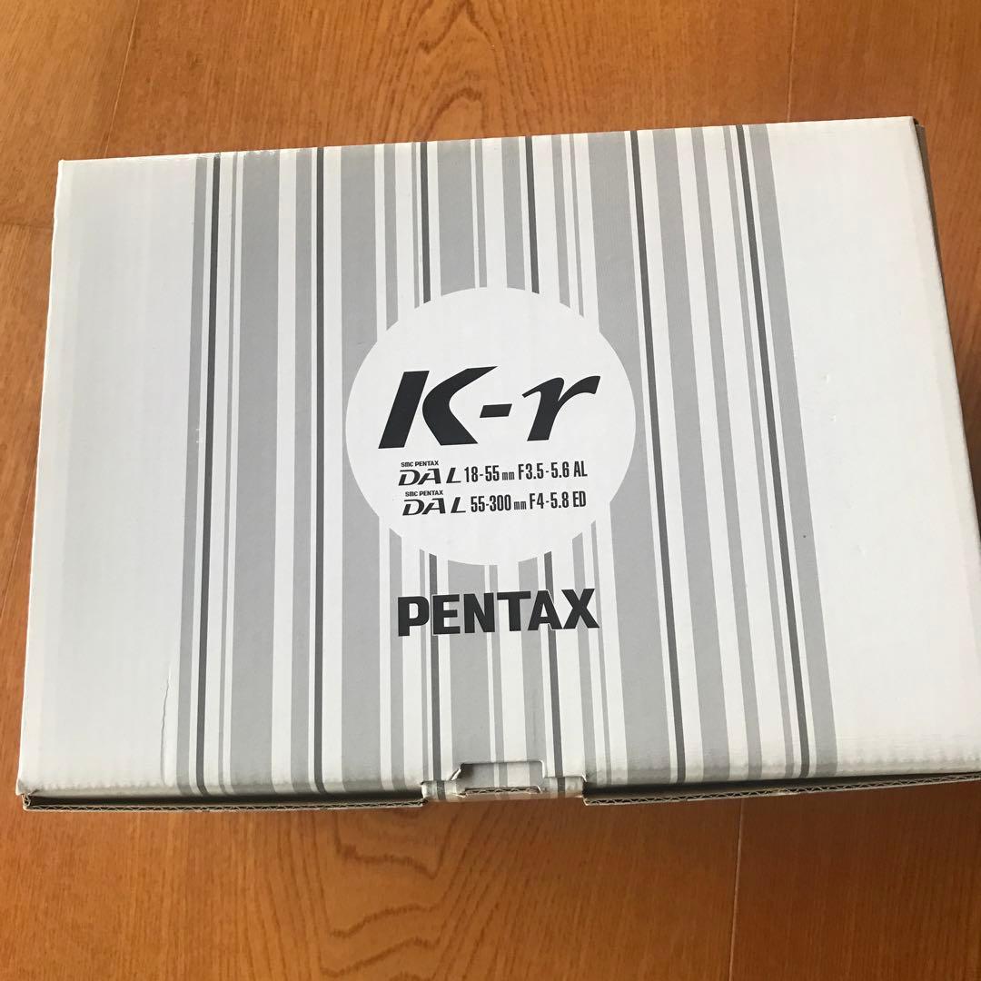 PENTAX k-r ダブルズームセット　ピンク／ブラック