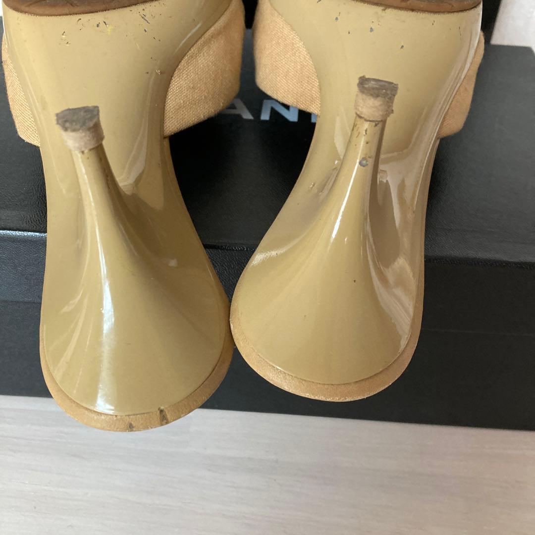 専用です！　シャネル　ミュールー　カメリア　ココマーク6 デパート購入　本体のみ