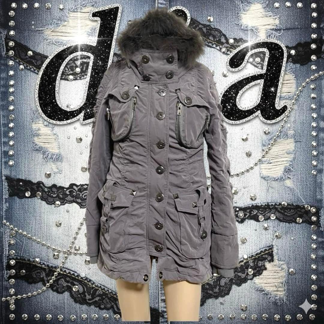 野*中様 激レア d.i.a. ギャル ミリタリーコート ファー・ボアライナー付